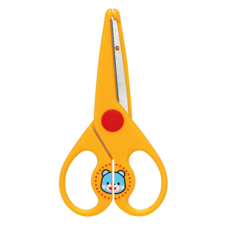 Silver Bird - Toddler's Practice Safety Scissors Kamikirikun (Yellow) SIL1004 CherryAffairs