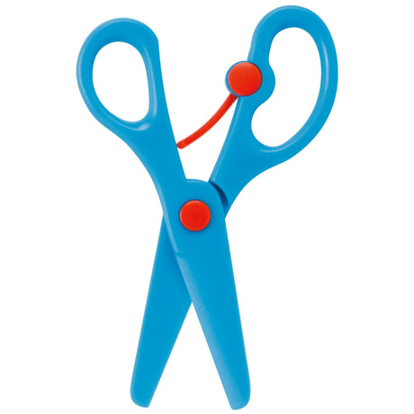 Silver Bird - Toddler Safety Scissors with Practice Sheet (Blue) SIL1020 CherryAffairs
