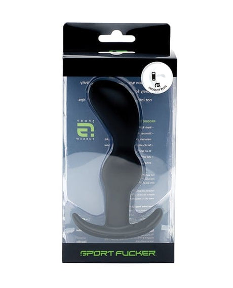 Sport Fucker - Crossfit Silicone Prostate Massager (Black) SPF1010 CherryAffairs