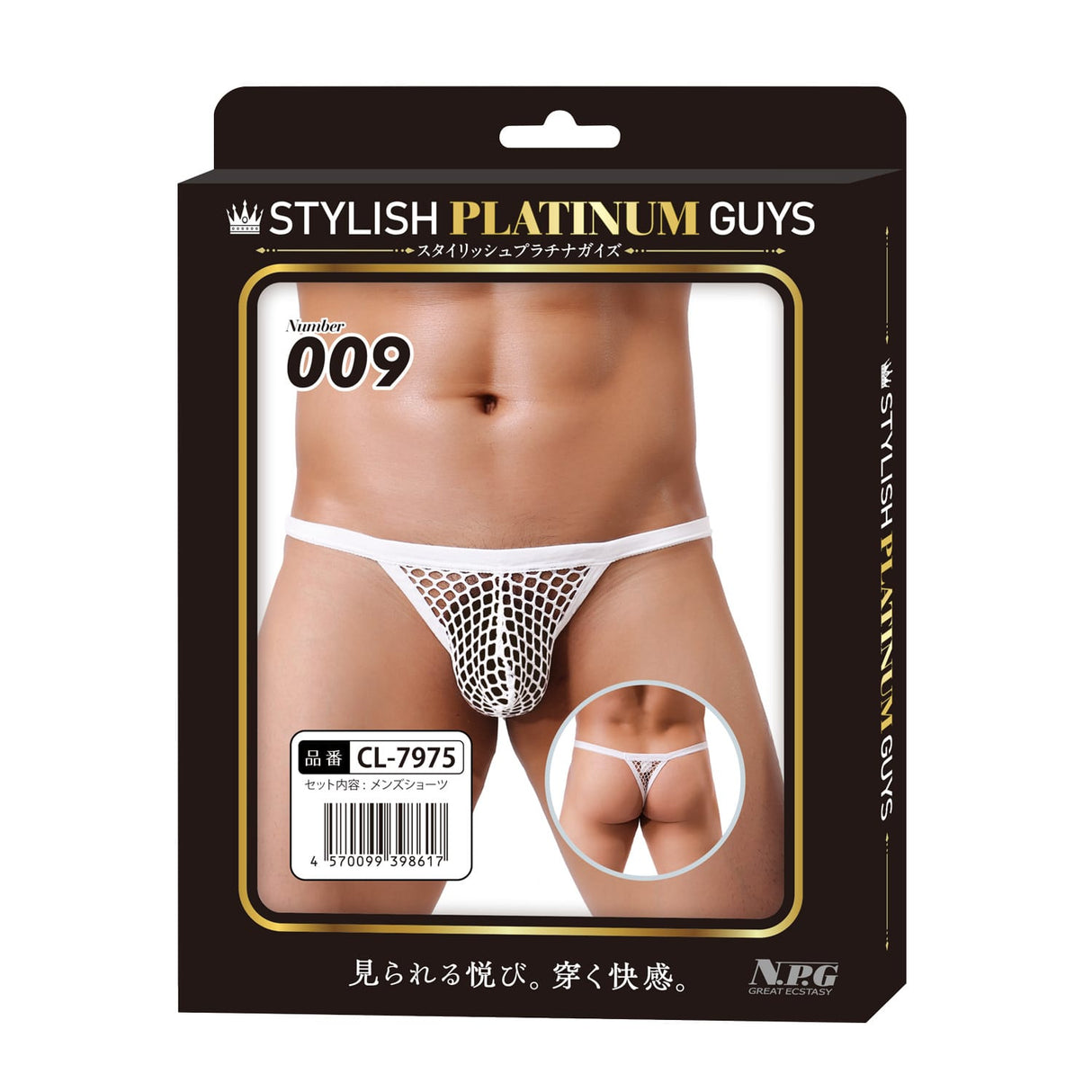 Stylish Platinum Guys - Men's Sheer Underwear Collection CherryAffairs