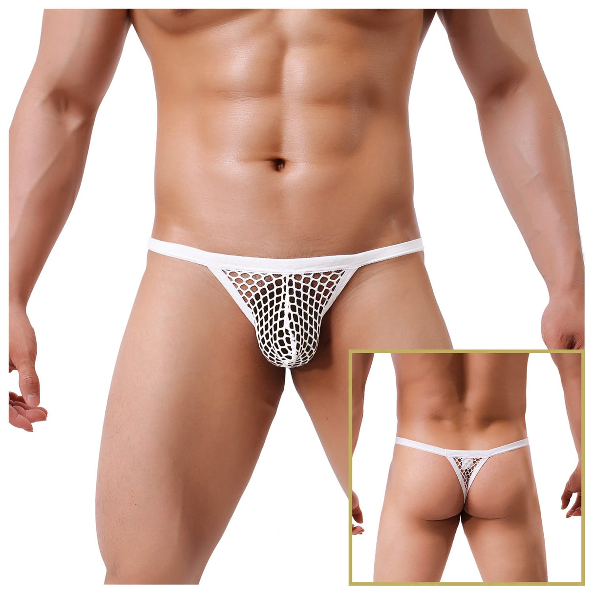 Stylish Platinum Guys - Men's Sheer Underwear Collection CherryAffairs