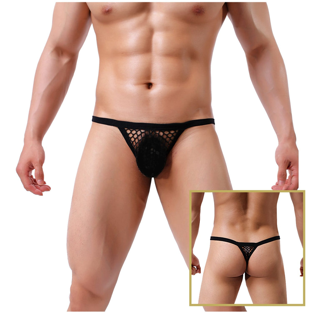 Stylish Platinum Guys - Men's Sheer Underwear Collection CherryAffairs