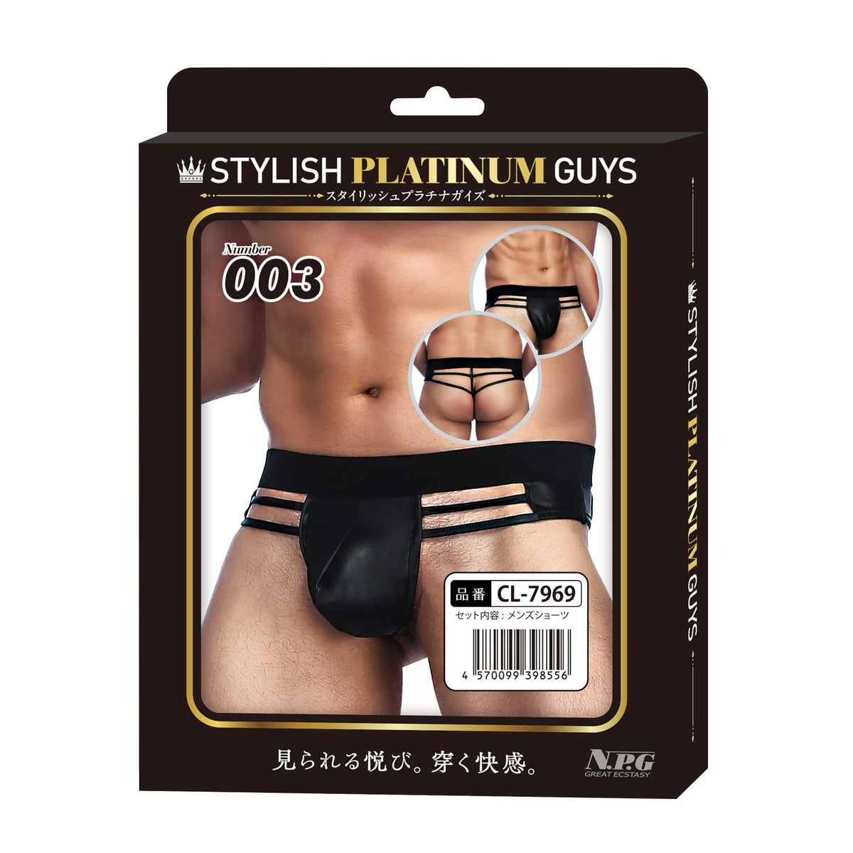 Stylish Platinum Guys - Men's Sheer Underwear Collection CherryAffairs