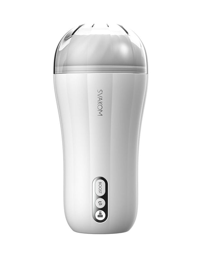 Svakom - Robin Rechargeable Vibrating Stroking Masturbator SK1058 CherryAffairs