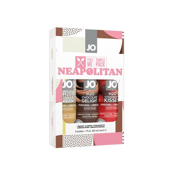 System - Tri Me Triple Pack Neapolitan Various Lubricant Gift Set SJ1203 CherryAffairs