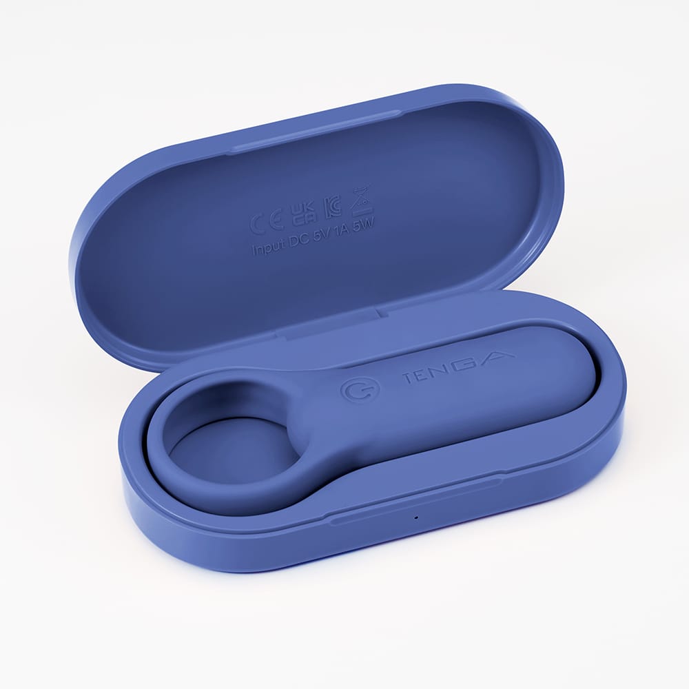 Tenga - Pairing Plus Vibrating Silicone Cock Ring CherryAffairs