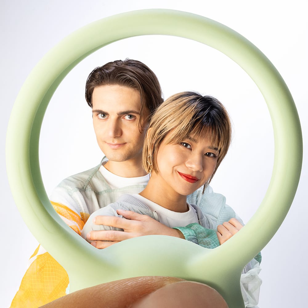 Tenga - Pairing Vibrating Silicone Cock Ring CherryAffairs