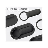 Tenga - Pairing Vibrating Silicone Cock Ring CherryAffairs