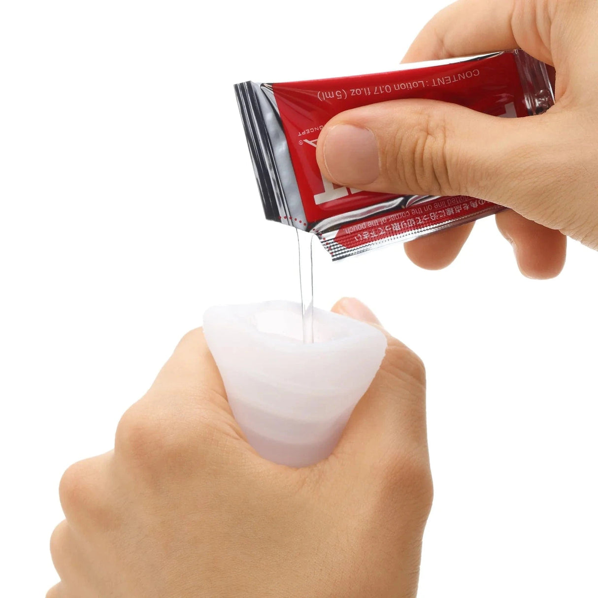 Tenga - Pocket Stroker Masturbator (Clear) CherryAffairs