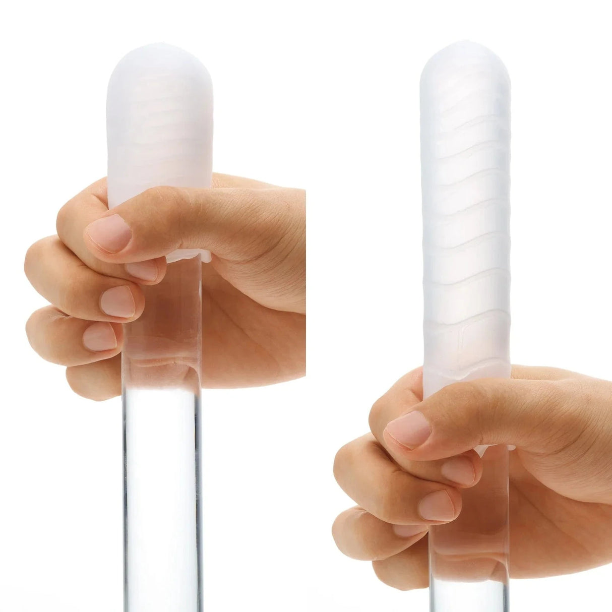 Tenga - Pocket Stroker Masturbator (Clear) CherryAffairs