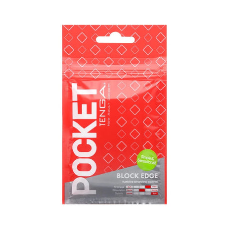 Tenga - Pocket Stroker Masturbator (Clear) TE1087 CherryAffairs