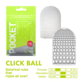 Tenga - Pocket Stroker Masturbator (Clear) CherryAffairs