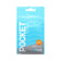 Tenga - Pocket Stroker Masturbator (Clear) - CherryAffairs.sg