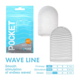 Tenga - Pocket Stroker Masturbator (Clear) CherryAffairs