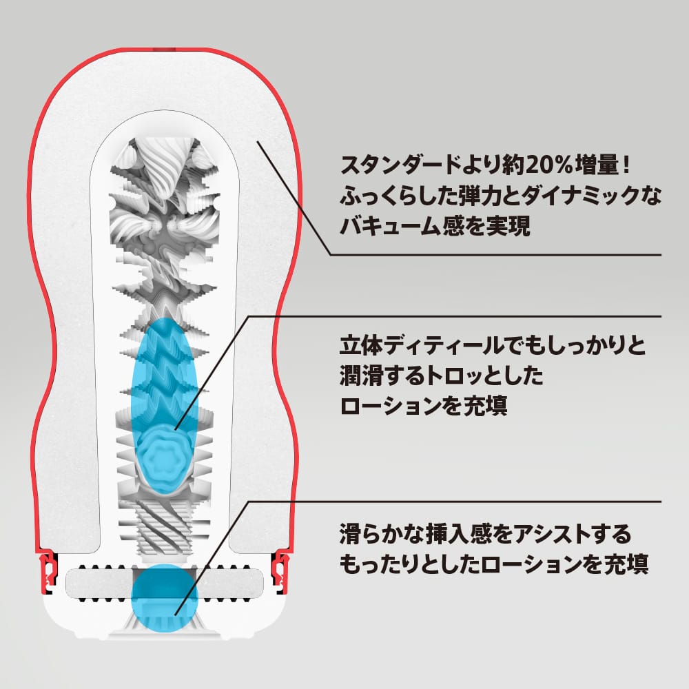 Tenga - Super Tenga Series Cup Stroker Masturbator CherryAffairs