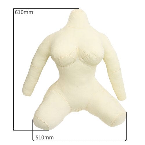 Tomax - Stuffed Doll Masturbator (White) TM1067 CherryAffairs