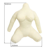 Tomax - Stuffed Doll Masturbator (White) TM1067 CherryAffairs