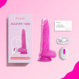 Tracy's Dog - JeliVoy Thrusting Dildo Jellyskin (Rose Red) TRD1029 CherryAffairs