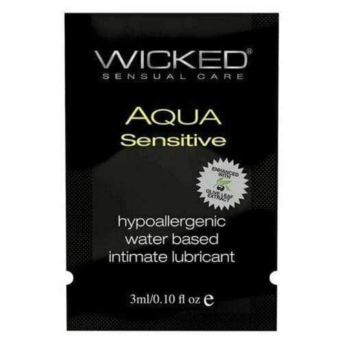 Wicked - Aqua Sensitive Hypoallergenic Waterbased Lubricant WK1013 CherryAffairs