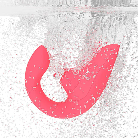 Womanizer - Blend The Original Clitoral Clit Stimulator with G Spot Dildo CherryAffairs