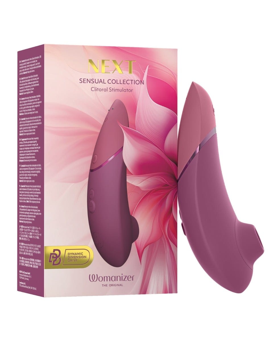 Womanizer - Next 3D Pleasure Air Clitoral Suction Stimulator (Pink) WM1095 CherryAffairs
