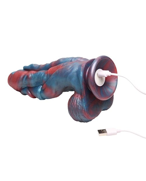 XR Brands - Creature Cocks Hydra Vibrating Silicone Dildo (Blue) XR1108 CherryAffairs