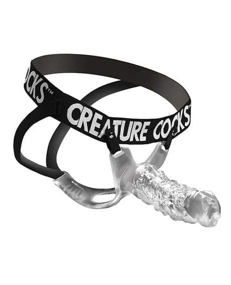 XR Brands - Creature Cocks King Kraken Hollow Strap On with Harness XR1101 CherryAffairs