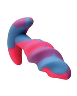 XR Brands - Creature Cocks Unicorn Swirl Silicone Anal Plug (Purple) XR1106 CherryAffairs