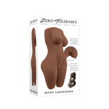 Zero Tolerance - Body Language Stroker Masturbator with Vibrating Cock Ring CherryAffairs