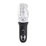 Zero Tolerance - Cyclone Rotating Vibrating Stroker Masturbator (Clear) ZR1067 CherryAffairs