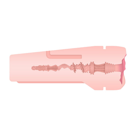 Zero Tolerance - Grip It Squishy Realistic Stroker with Vibrating Cock Ring CherryAffairs