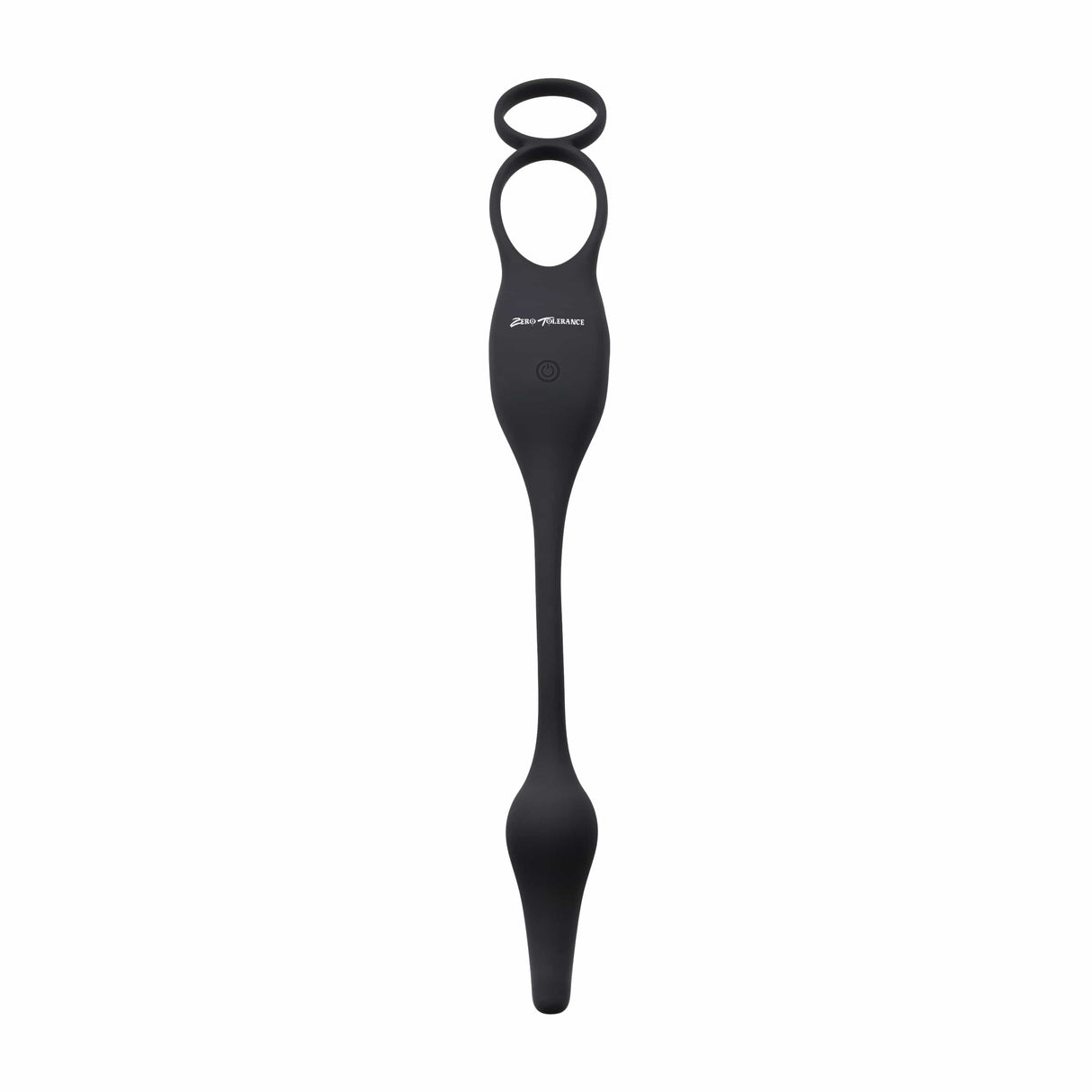 Zero Tolerance - Plug and Tug Vibrating Plug and Cock Ring (Black) ZR1073 CherryAffairs