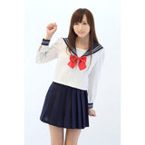 A&T - AKIBA Innocent Long Sleeve Sailor Costume Suit (Multi Colour) AT1009 CherryAffairs