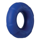 Adam & Eve - Big Man Silicone Cock Ring (Blue) AE1029 CherryAffairs