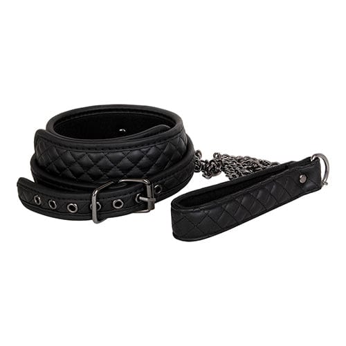 Adam & Eve - Eve's Fetish Dreams Collar and Leash (Black) AE1042 CherryAffairs