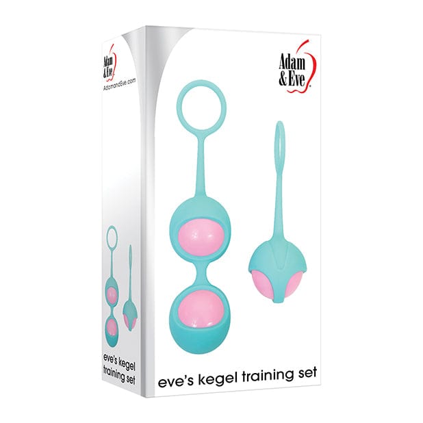 Adam & Eve - Eve's Kegel Training Set (Pink/Teal) AE1036 CherryAffairs