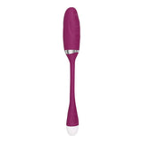 Adam & Eve - Eve's Thumping Love Button Silicone Bullet Egg Vibrator (Burgundy) AE1047 CherryAffairs