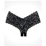 Allure Lingerie - Adore Candy Apple Panty O/S (Black) ALL1013 CherryAffairs