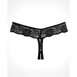 Allure Lingerie - Adore Chiqui Love Thong O/S (Black) ALL1012 CherryAffairs