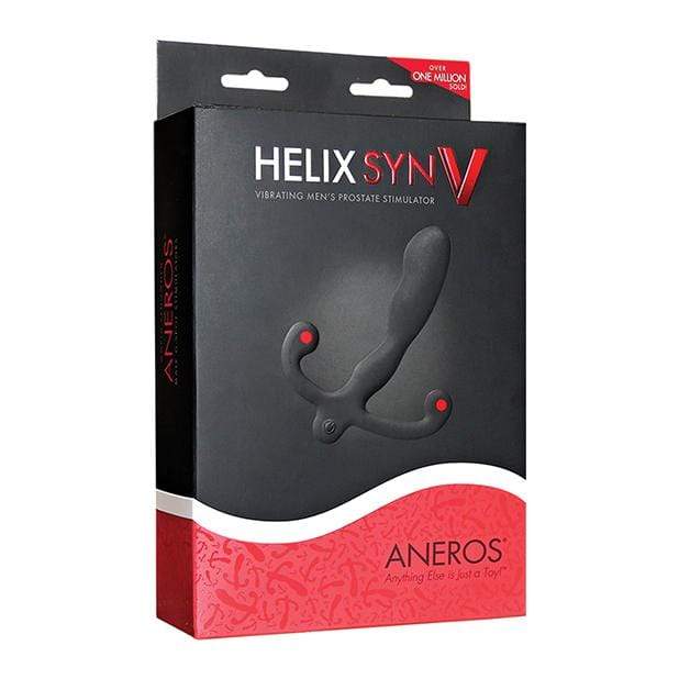 Aneros - Helix Syn Vibrating Prostate Massager (Black) AN1025 CherryAffairs