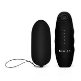 B Swish - Bnaughty Unleashed Classic Egg Vibrator (Black) BS1034 CherryAffairs