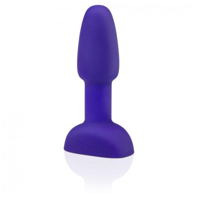 B-Vibe - Rimming Remote Control Vibrating Anal Plug Petite (Purple) BV1006 CherryAffairs