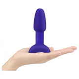 B-Vibe - Rimming Remote Control Vibrating Anal Plug Petite (Purple) BV1006 CherryAffairs