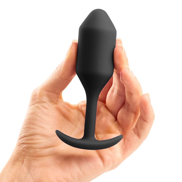 B-Vibe - Snug Plug Weighted Silicone Anal Plug    Anal Plug (Non Vibration)