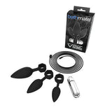 Bathmate - Anal Training Plugs Vibe (Black) BM1080 CherryAffairs