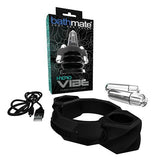 Bathmate - Hydro Vibe Hydrotherapy Ring Penis Pump Accessory (Silver) BM1077 CherryAffairs