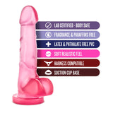 Blush Novelties - B Yours Sweet n Hard 4 Realistic Dildo with Balls 7" (Pink) BN1132 CherryAffairs
