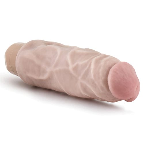 Blush Novelties - Dr Skin Vibe 9 Dong Vibrating Realistic Dildo 7" (Beige) BN1122 CherryAffairs