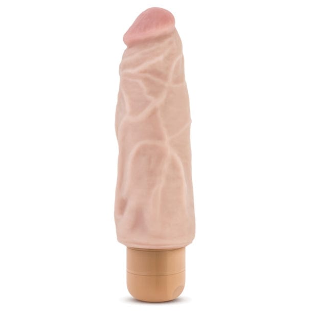Blush Novelties - Dr Skin Vibe 9 Dong Vibrating Realistic Dildo 7" (Beige) BN1122 CherryAffairs