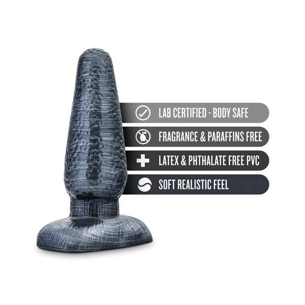 Blush Novelties - Jet The Plug Intermediate 5" (Black)    Anal Plug (Non Vibration)